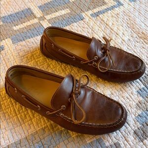 Sperry Dark Brown Leather Boat Shoes